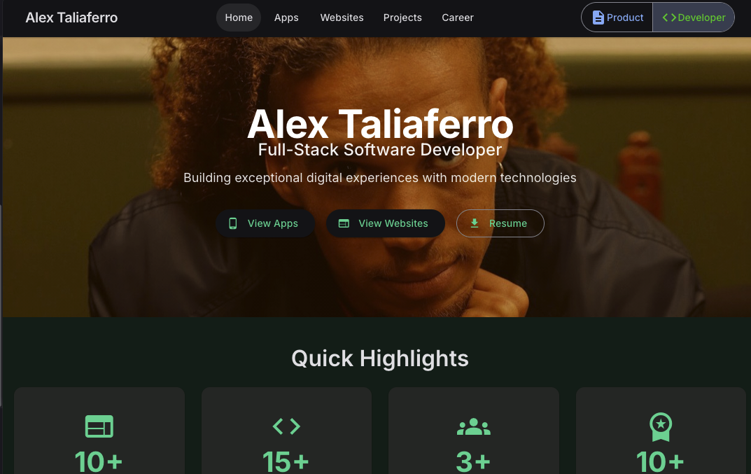 TaliaferroTechnologies screenshot